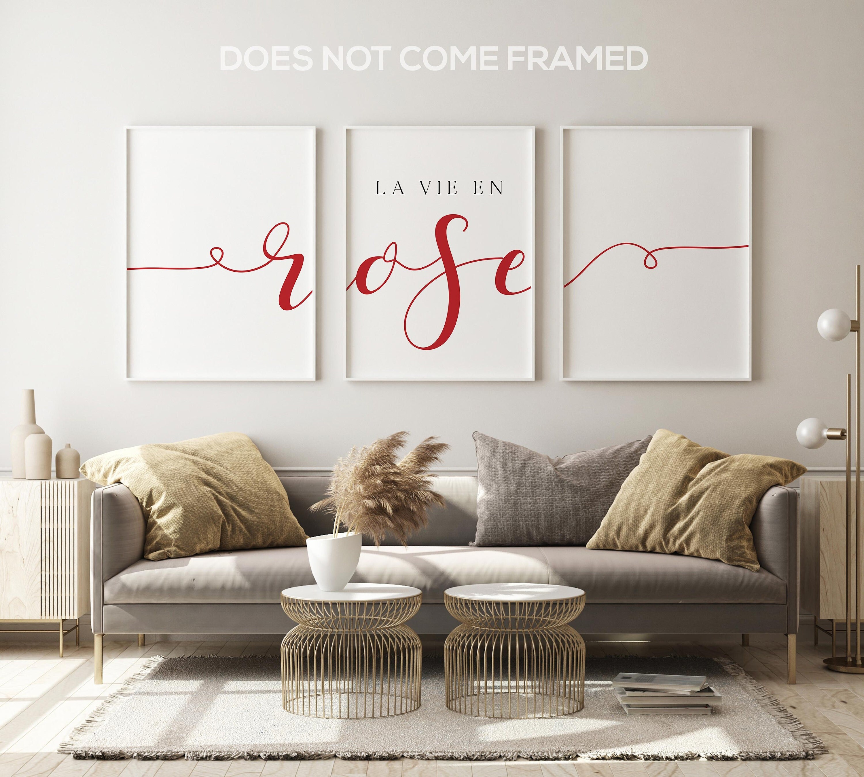 La Vie En Rose Art - Etsy