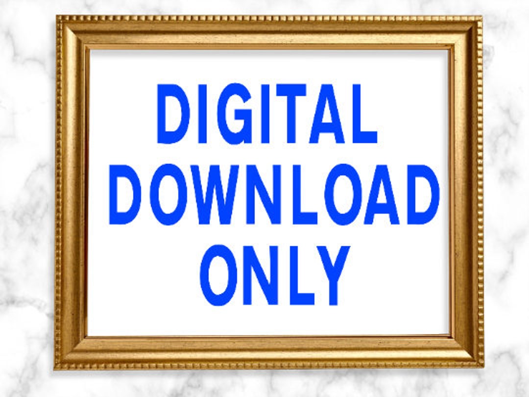Digital Download Custom Print - Etsy