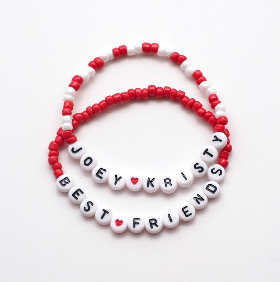 friendship bracelet love bracelet beaded