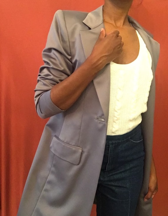 Vintage Extra Long Evening Blazer