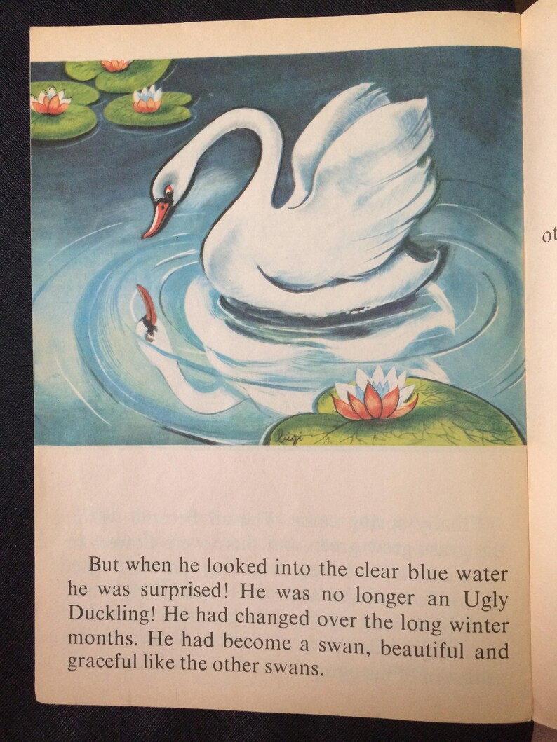 The Ugly Duckling A Story by Hans Christian Andersen A Etsy