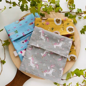 Porte goûter enfant, sac à goûter enfant, sac à goûter.