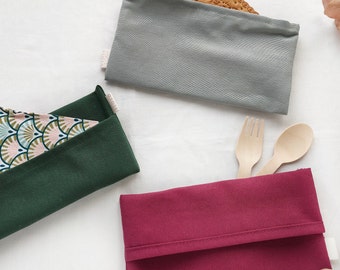 Cutlery holder | Napkin holder | Cloth case for packed lunch.