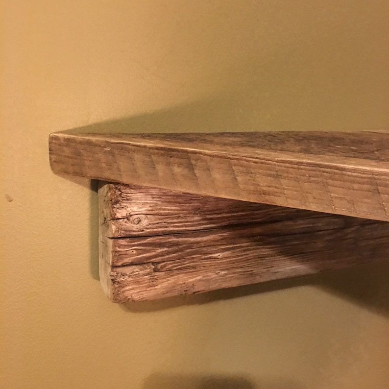 Driftwood Shelf Crystal Display Shelf Corner Shelf Rustic Etsy