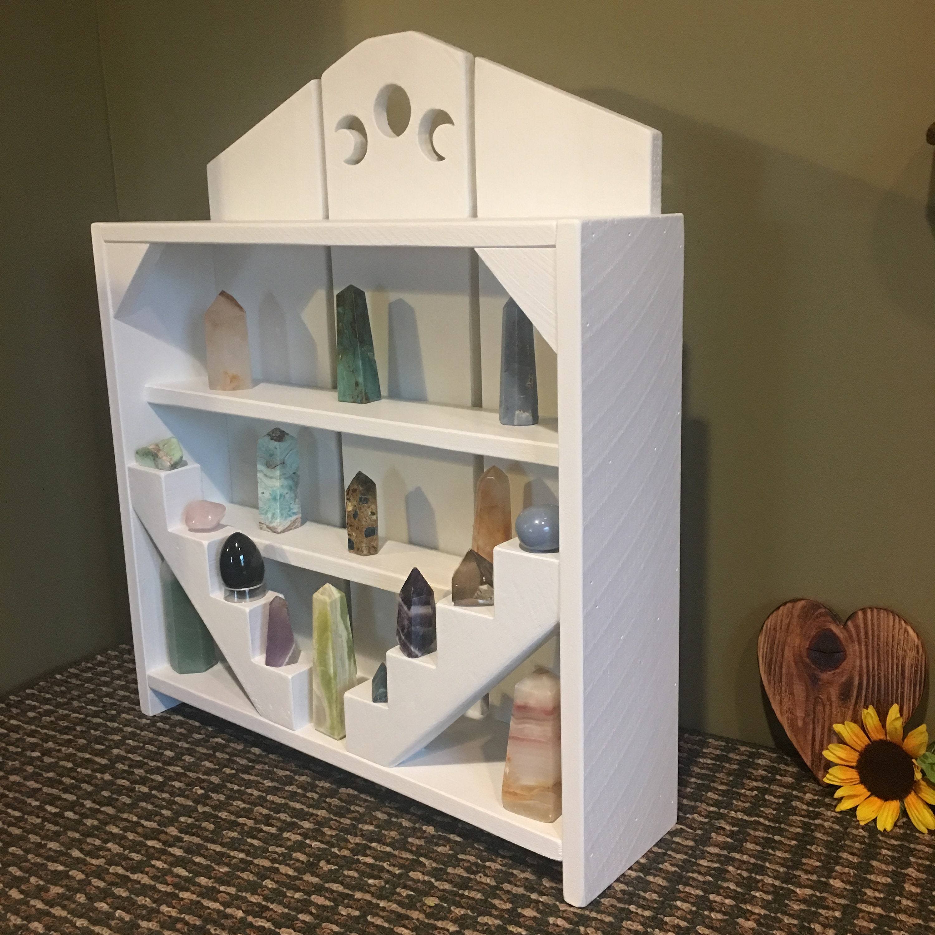 Crystal Display Shelf Crystal Shelf Crystal Stand Oil Etsy