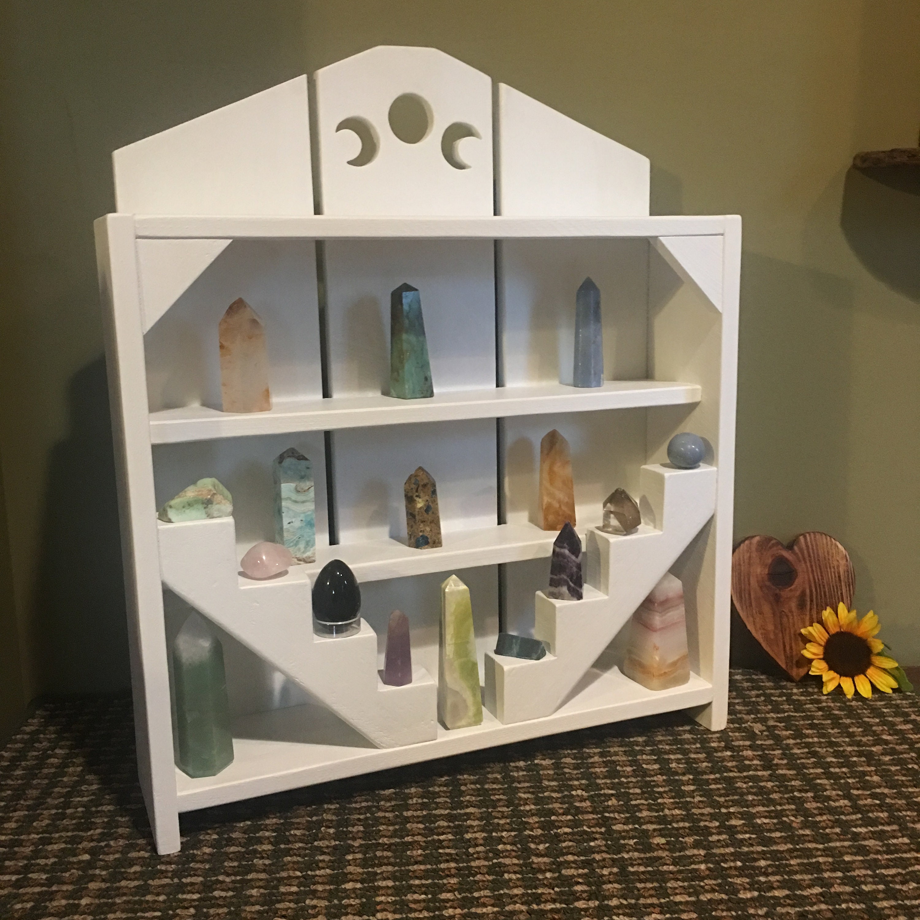 Crystal Display Shelf Crystal Shelf Crystal Stand Oil | Etsy