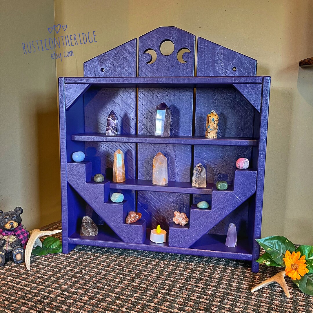 Crystal Display Shelf, Crystal Shelf, Crystal Stand, Oil Shelf