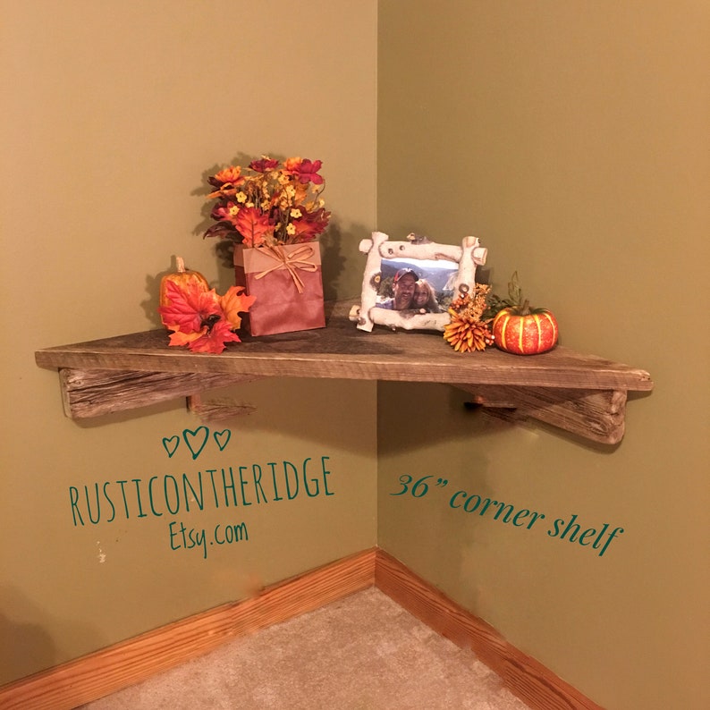 Driftwood Shelf Crystal Display Shelf Corner Shelf Rustic Etsy
