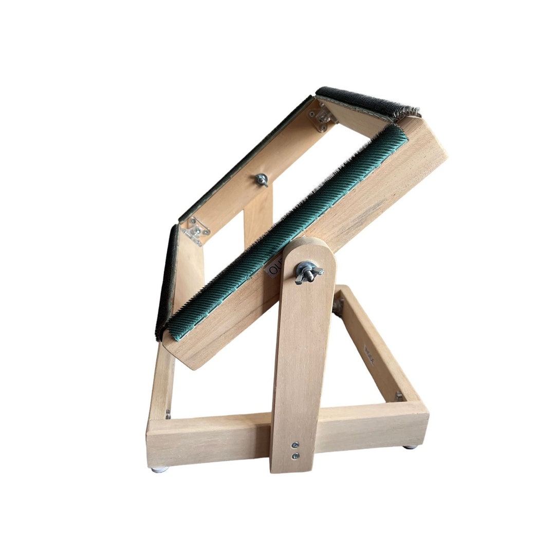 Telaio Per Tufting E Ricamo 25x25 Cm - Con Copertura In Flanella E Aghi - Foto 8