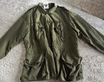Vintage 80s Canadian Army Combat Jacket - Etsy