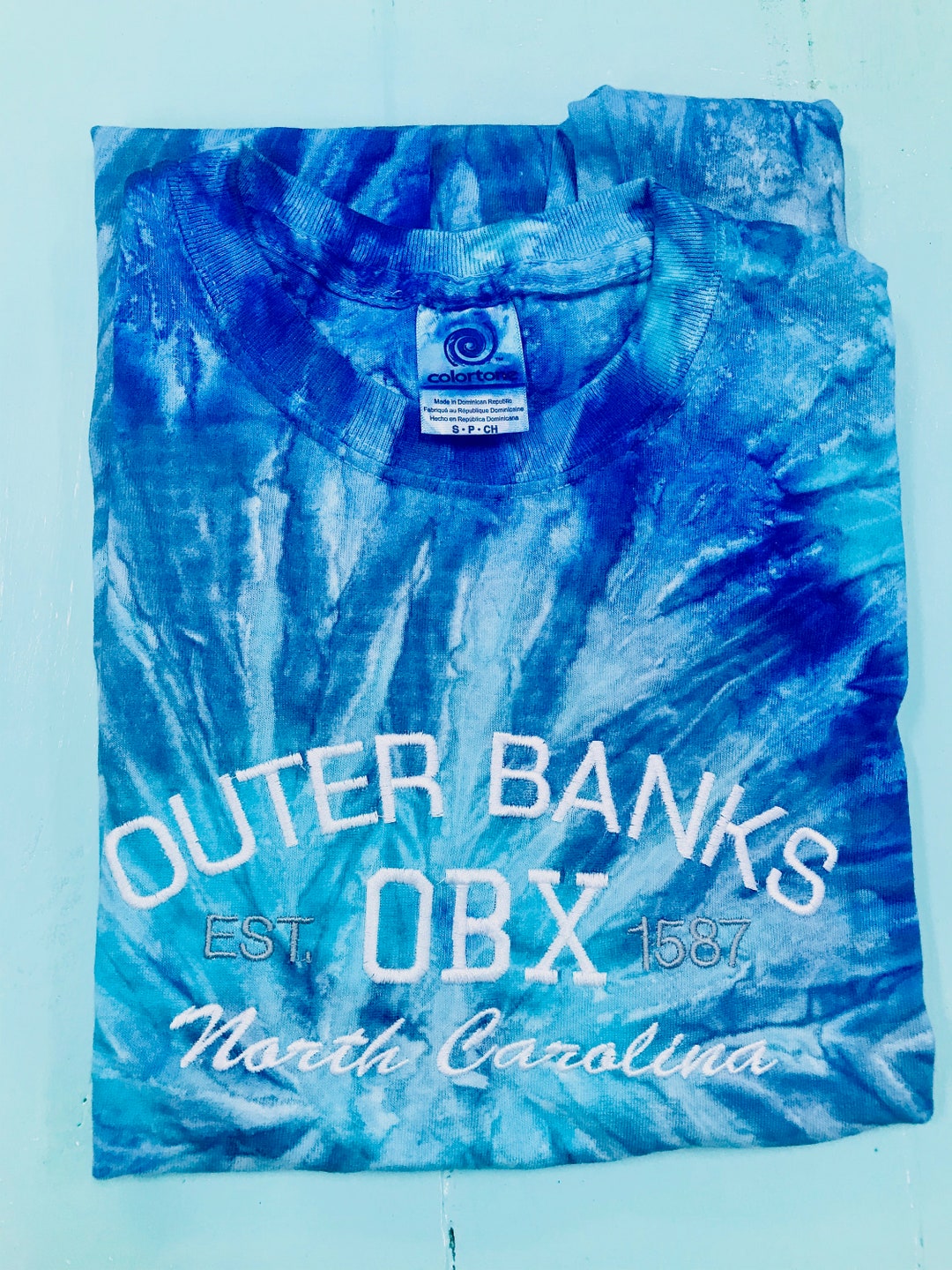 outer banks tie dye shirt