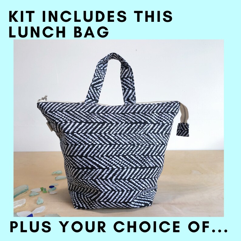 Zero Waste Lunch Kit. Organic Cotton Set With Lunch Bag Etsy