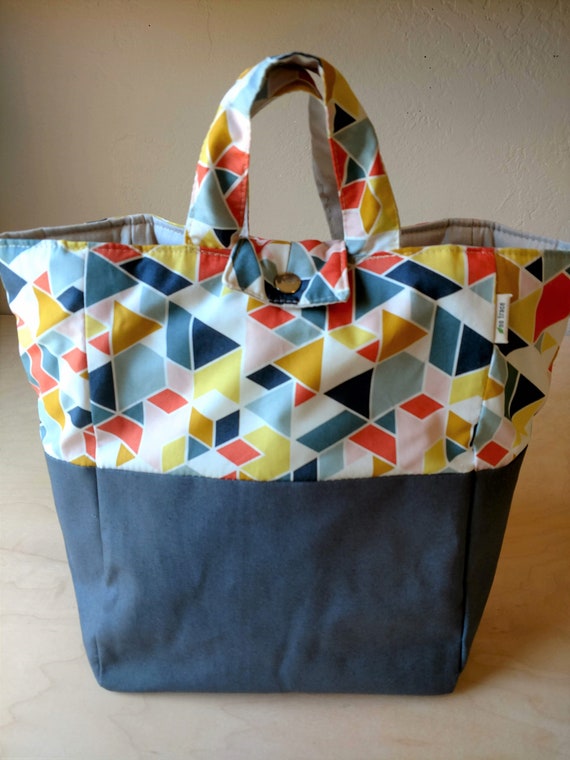 zoom washable lunch bag