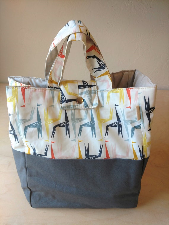 zoom washable lunch bag