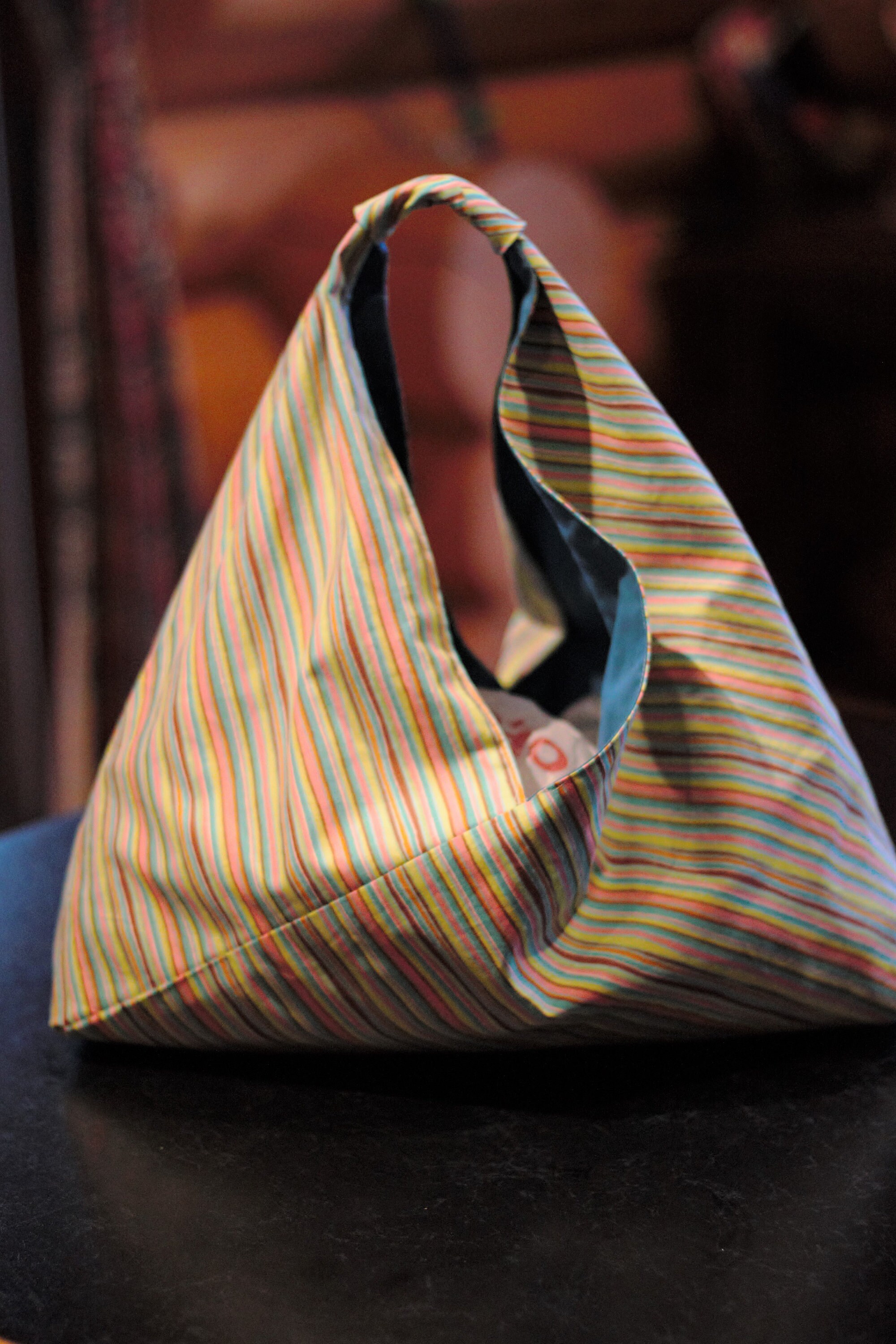 Small Japanese Origami Bag PDF Sewing Pattern & Tutorial 