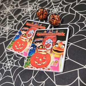 McDonald&#39;s Halloween Treat Stud Earrings - McBoo