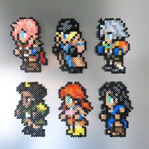 Final Fantasy XIII Magnets - Stickers - Wall Art - Home Decor - Gift for Gamer
