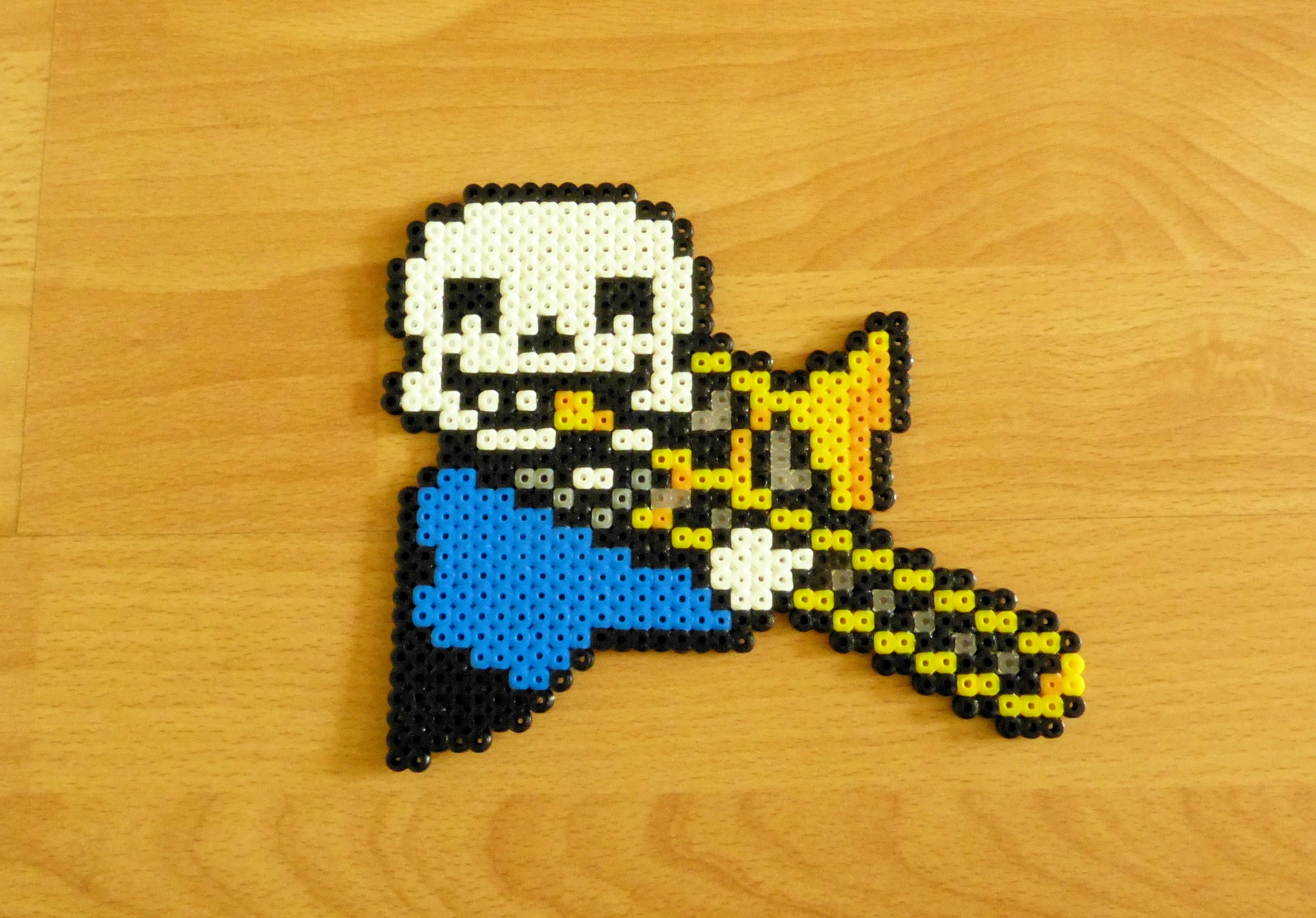 Minecraft Pixel Art Templates: Sans - Undertale