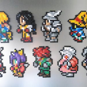 Final Fantasy IX Magnets: Pixel Art Gamer Decor