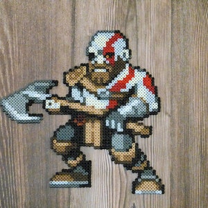 Kratos God of War Wall Art - Home Decor - Decoration - Gift for Gamer