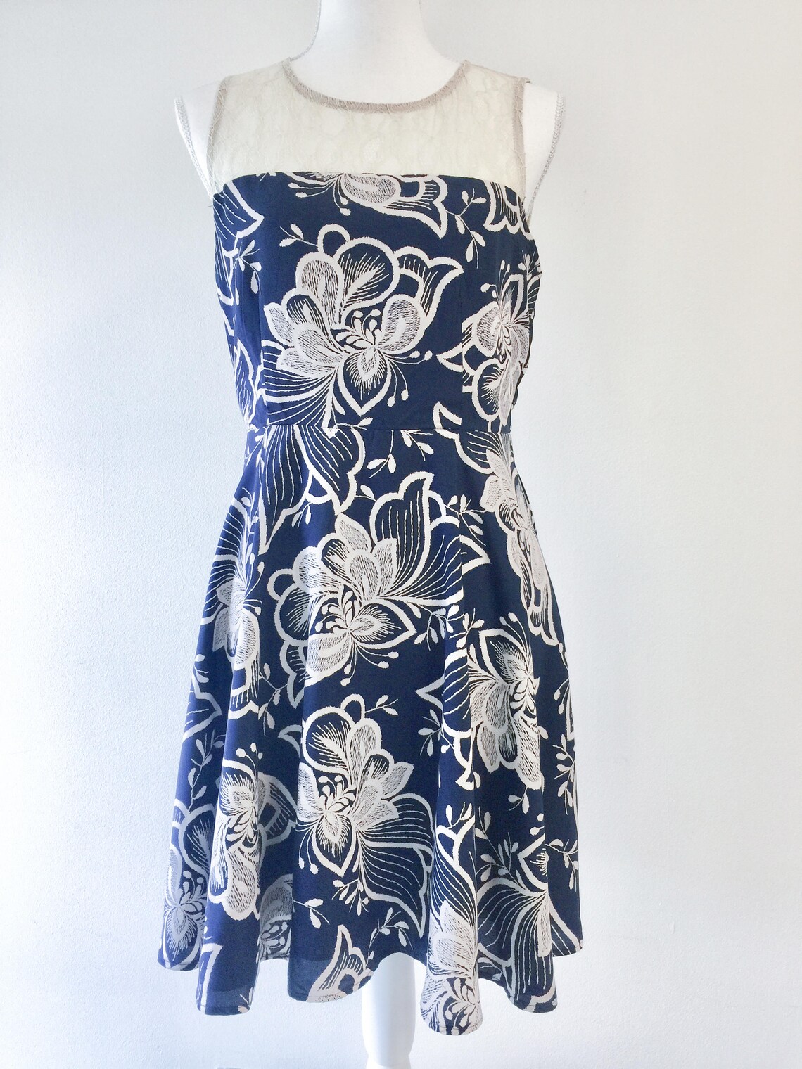 1990s Sleeveless Baby Doll Dress // 50s Inspired 90s Grunge Etsy