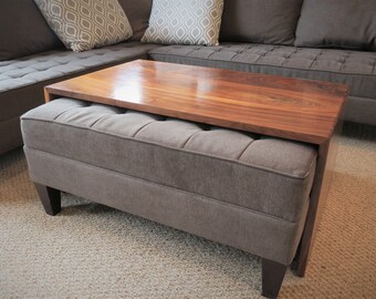 Custom Waterfall Coffee Table for Jonna