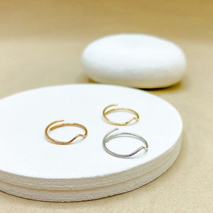 Waterproof, Chevron Toe Ring, Adjustable Toe Ring, Silver Toe Ring, Gold Toe Ring, Rose Gold Toe Ring. image 3