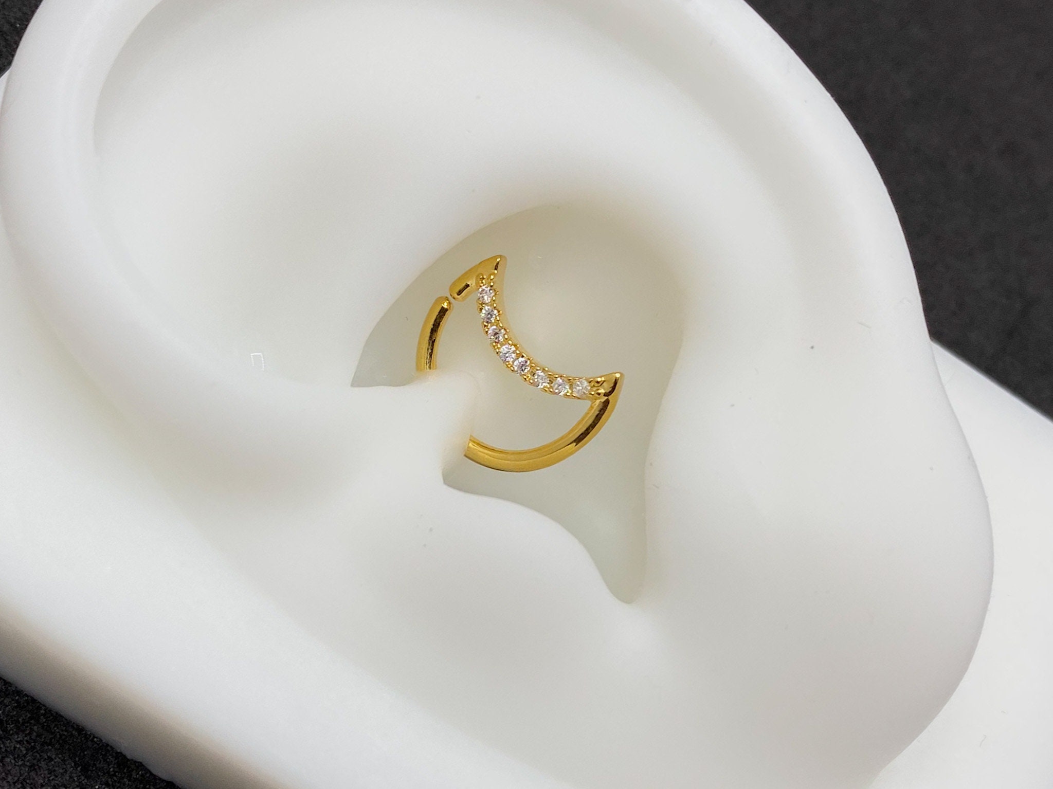Daith Tragus Piercing Helix Surgical Steel Jewelry Ear Piercing Earrings Lobe Cartilage Earrings.