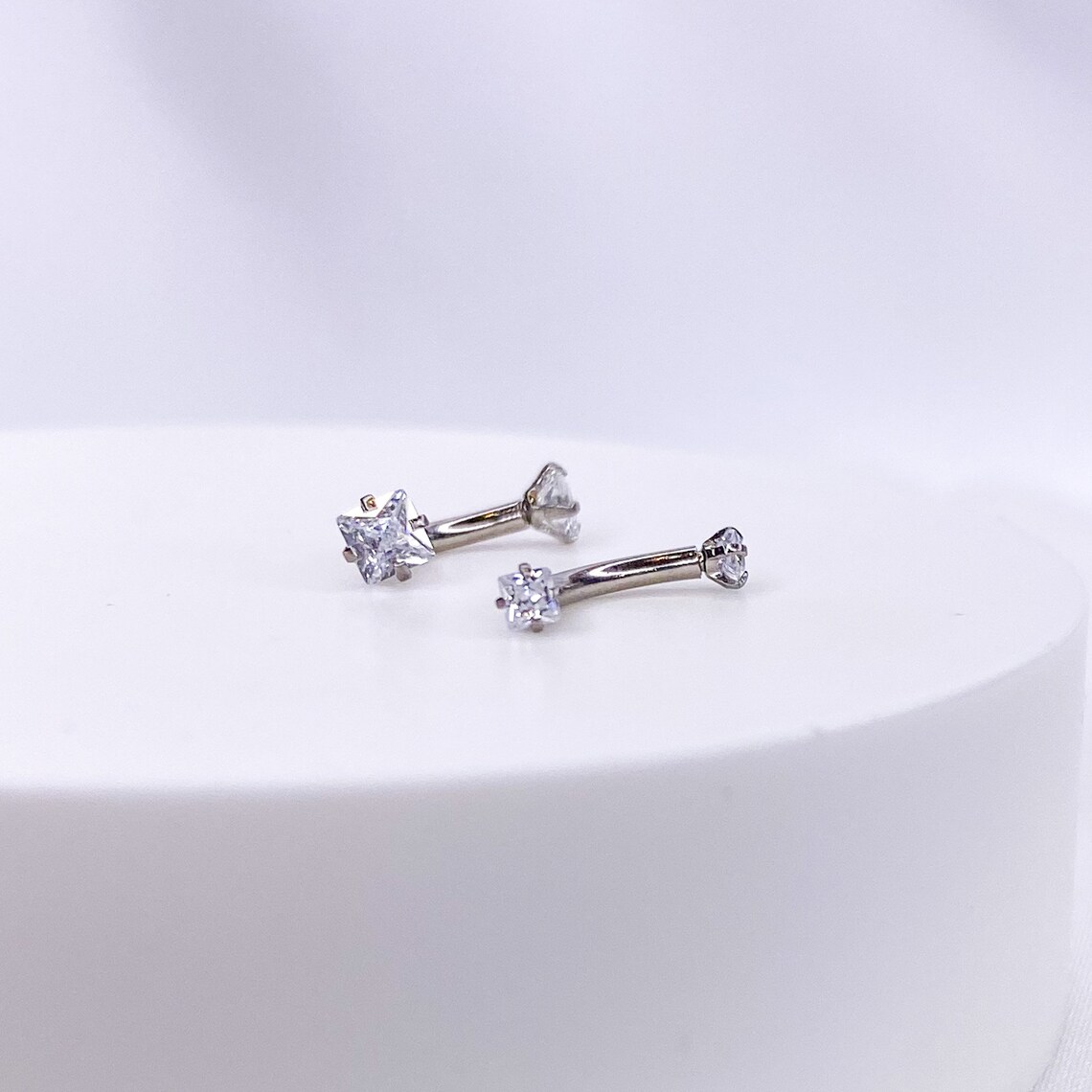 Diamond Cz Rook Piercing Rook Piercing Jewelry Rook - Etsy