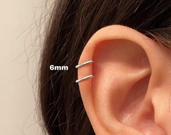 Pack Of 2 Pcs 20g Rook Earring, Rook Piercing, Rook Jewelry, Rook Hoop, Daith Piercing, Daith Earring, Cartilage Earrings, Tragus, Helix.
