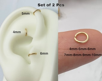 Artisanal 20g Rook Earring, Rook Piercing, Rook Piercing Jewelry, Rook Jewelry, Rook Hoop, Cartilage Earrings, Tragus Piercing, Helix.