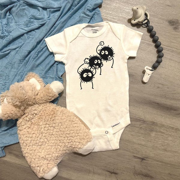 Soot Sprite Baby Onesie | Spirited Away