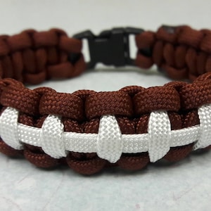 Football fans paracord bracelet, football Paracord bracelet, paracord bracelet, bracelet.