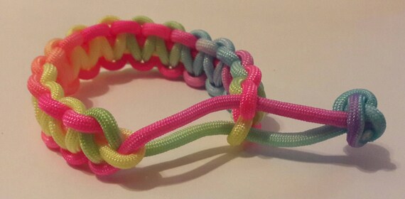 Buy Multicolor Paracord Bracelet, Paracord Bracelet, Strawstring
