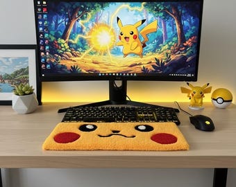 Podkładka pod nadgarstek pod klawiaturę – Pikachu