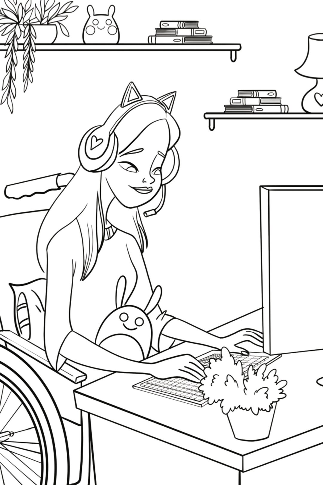 Software Engineer Kids Coloring Page Women in STEM Activity - Etsy