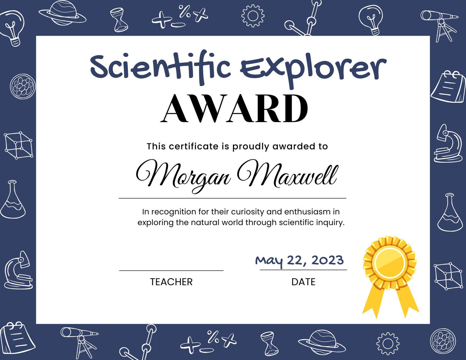 15 STEM Classroom Awards Certificates Templates End of School - Etsy