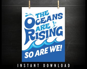 Science March, March For Science, Printable Protest Sign, Science, Climate Change Is Real, Climate Change, Protest Sign, Trump Protest Sign