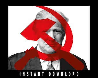 TRUMP Protest Sign (DOWNLOADABLE) - protest - anti trump - immigration ban protest - racist