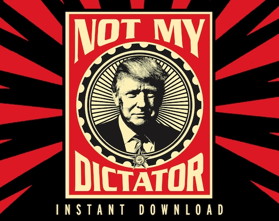 Protest Sign DOWNLOADABLE Protest Anti Trump | Etsy