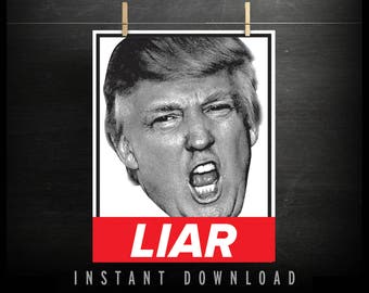 Anti-Trump Protest Sign... DOWNLOADABLE, Printable Protest Sign, Science, Immigration, Climate Change, Trump, Taxes