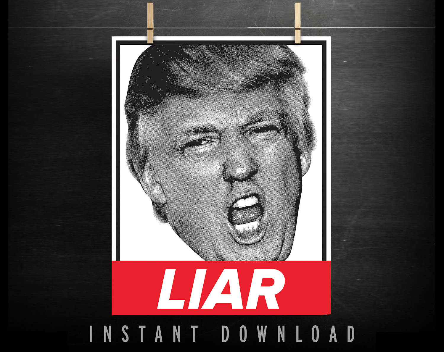 Anti-trump Protest Sign... DOWNLOADABLE, Printable Protest Sign ...
