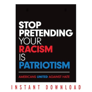 Protest Sign (DOWNLOADABLE) - Protest - Anti Trump - Immigration Ban ...