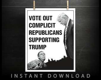 Protest Sign (DOWNLOADABLE) - protest - anti trump - putin - republican