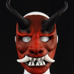 Masque Oni Masque Couvre-chef Morsure Rope Masque Fancy Mask