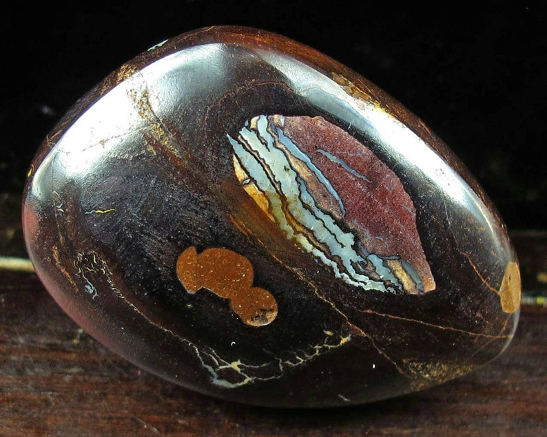Fantastic Boulder Opal Gemstone 63.00 CTS Boulder Opal Koroit Australian Natural Solid Polished