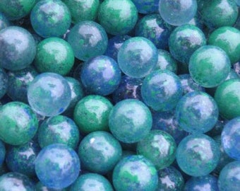 Marbles 10 Earth 5/8in Premium Glass Marbles by Mega / Vacor - Getting Hard to Find - Free Domestic Shipping