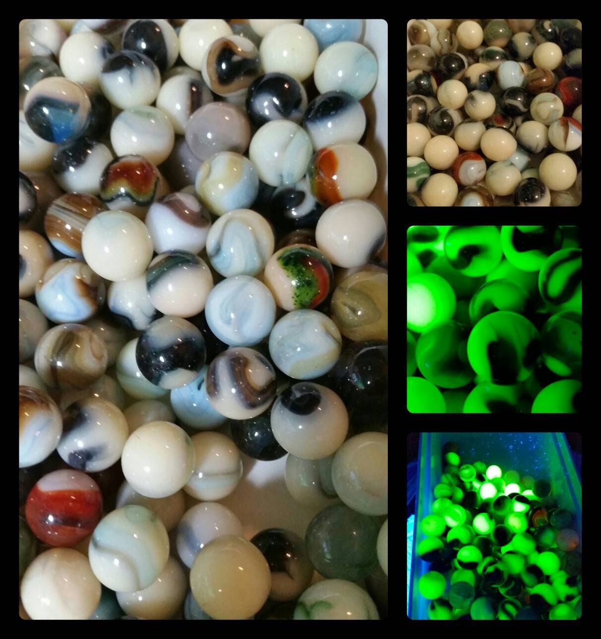 Uranium Marbles for sale Only 2 left at 60