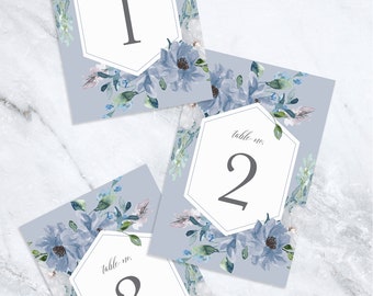 Dusty blue wedding | Etsy