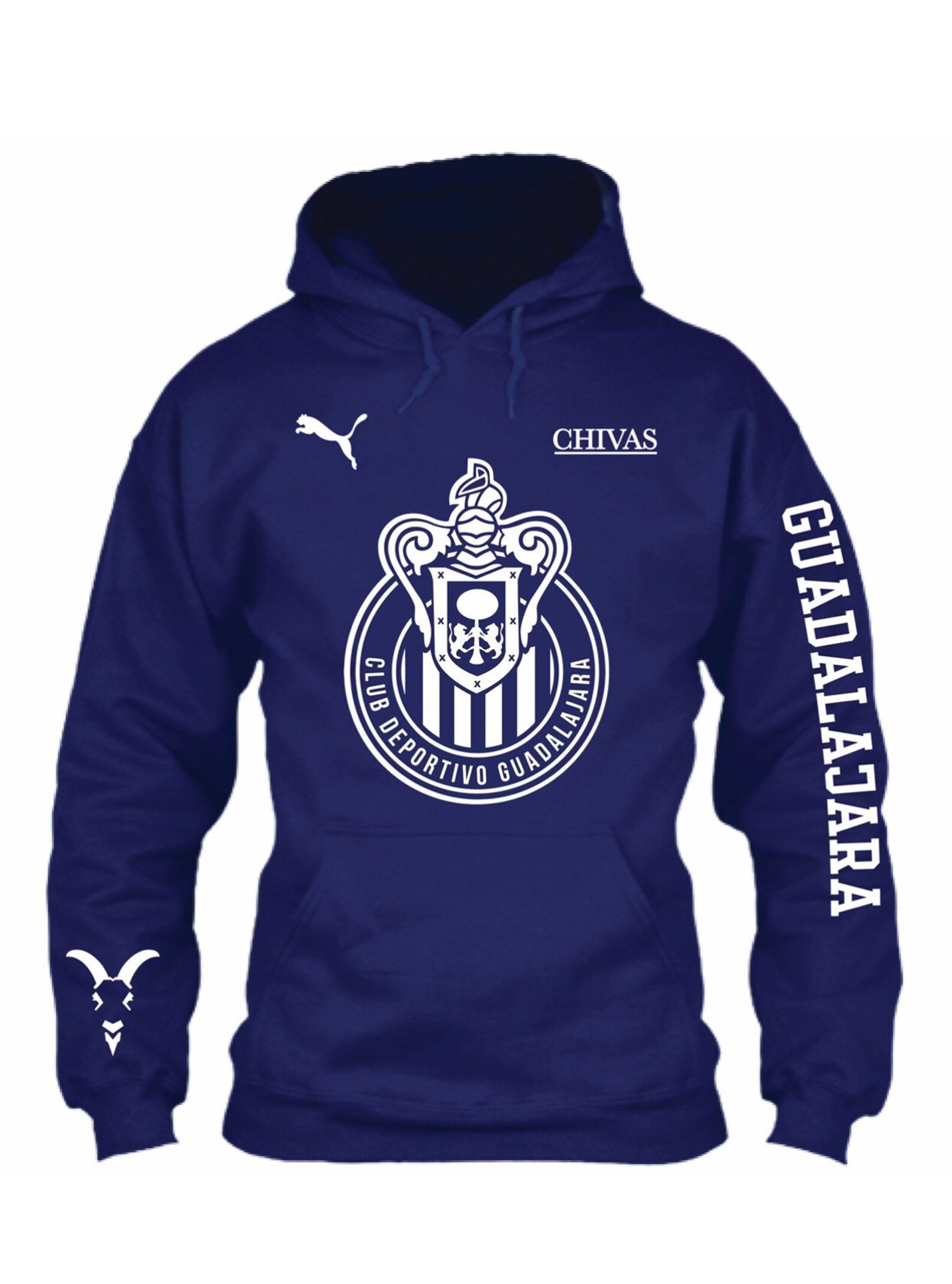 Chivas De Guadalajara sudadera con capucha Etsy